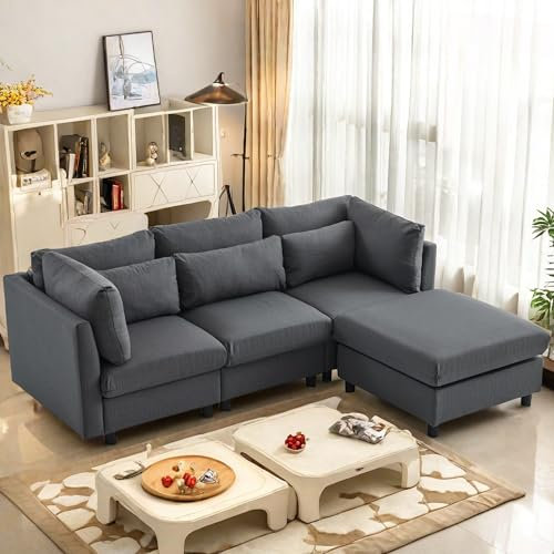 Canapé d'angle Convertible,canapé Salon,canapé Convertible,canapé 3 Places Relax,canapé panoramique,canapé Trois Places,canapé de Salon,canapé d'angle avec Repose-Pieds,canapé d'angle en L