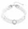 Aleasha Mehrreihige Perlenkette Damen Hochzeits 3 reihig Silber Perlen Choker Weiß Mehrschichtige Halskette Schmuck
