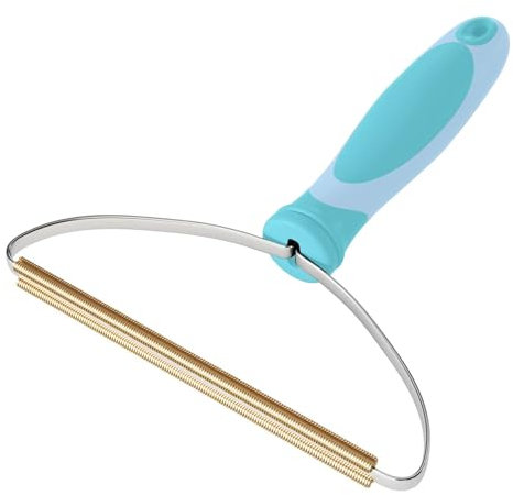 Liycarp Carpet Rake for Pet Hair Removal Handle Carpet Pet Hair Removal Carpet Scraper Dog Cat Hair Remover for Sofa Couch Car Rug(Blue)