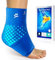 Fitomo Poche de Glace 3D ThermalLock, Pack Froid/Chaud Réutilisable pour Cheville, Soulage Entorse et Tendinite, Gel Cryo 25% Plus Longtemps, Compresse Sport (1 Unité, L)