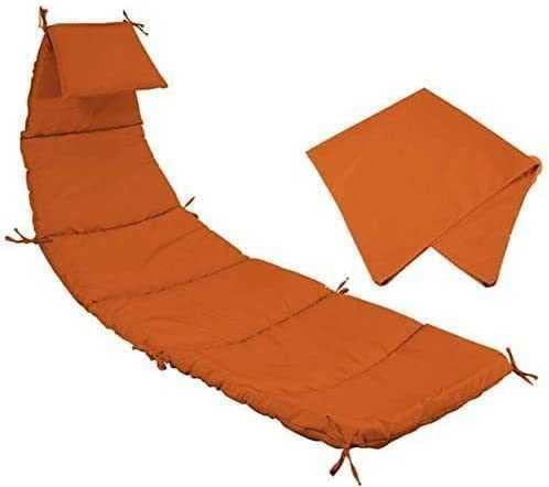 Ensemble de Coussins et de parasols de Rechange pour Chaise Longue Suspendue, Chaise hamac d'extérieur, Accessoires pour Meubles de Patio