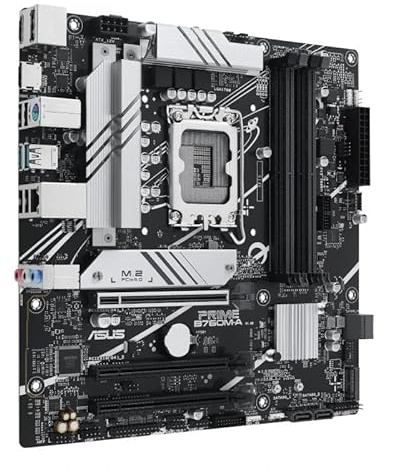 Carte mère mATX DDR5 1700, Support pour processeurs de dernière génération, idéal pour l'assemblage de PC Haute Performance.