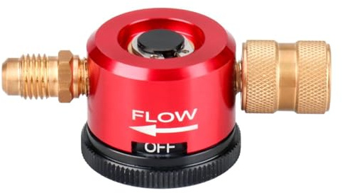 HVAC Nitrogen Purge Tool with 1/4 Inch Connector, Gas Regulator Brazing Equipment for Air Conditioning System Maintenance