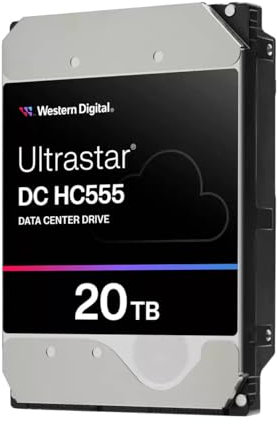 Western Digital WD Ultrastar DC HC555 SATA HDD - 20 TB