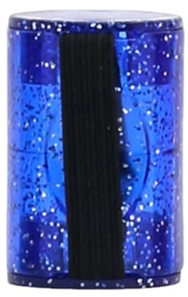 Oshhni Gitarren-Fingerrassel, Rhythmus-Ringrassel, Musik-Fingerrassel für Erwachsene, Bühnenauftritte, Akustikgitarre, Blau