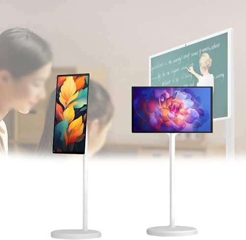 Efficieran Monitor Multimediale Touch 21,5 Pollici – Smart Display Android 13 Con Batteria E Schermo Regolabile(4+64GB)