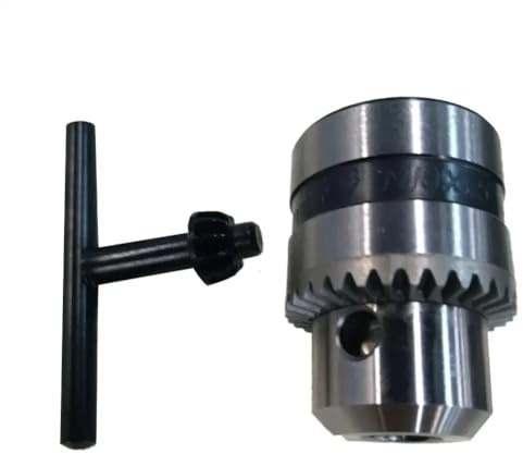 ZHAJNG Electric Drill Chuck Angle Grinder with Chuck Key Self-Locking Iron Collet