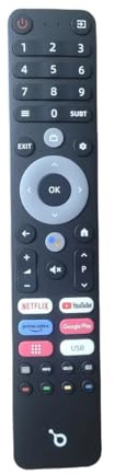 1 telecomando vocale for OK. OTV32GH-5023C OTV65AAQU-5023C OTV50AQU-5023C Televisore Android