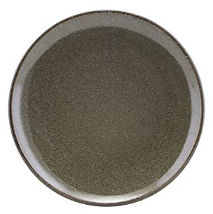 House Doctor 206260313 Platte, Steinzeug, grün