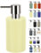 Spirella Kollektion Tube, Seifenspender 7,0 x 7,0 x 16,0 cm, Steingut, Gelb