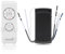 Wireless Ventilatore Lampada Telecomando Kit Universale Soffitto Luce Controllo 3 Velocità e 4 Timer,Ventilatori Ricevitore Lampada Ventilatore a Soffitto Telecomando Kit Per Casa, Ufficio, Hotel