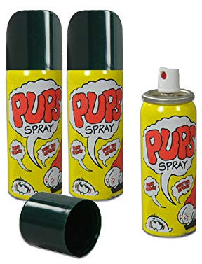 Erfurth 3 Dosen Pupsspray Stinkbombe Scherzartikel Furzspray (50ml je Dose)
