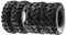 SunF A001 21x7-10 & 22x10-10 ATV UTV Quad Reifen Geländereifen 6PR TL 47F E4 direktionale Laufflächen, Satz von 4 Stück