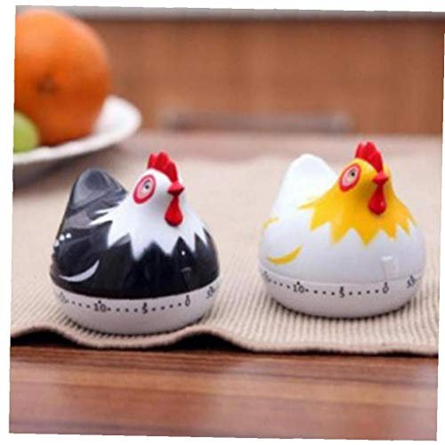 Casecover Minuteur - Poule Mignon Forme Cuisine Cuisson Minuterie Mécanique Countdown Clock Rappel D'alarme Outil Home Decor 1pc