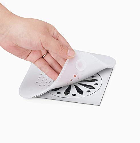 2 Pcs Filtro per Lavello in Silicone, Protezioni per Scarico Cucina, Coperchi di Scarico per Doccia, Protezione Scarico Lavello, Filtro Scarico Ventosa Adatto per Cucina, Vasca e Bagno
