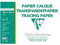 Clairefontaine 96883C - Packung mit 10 Bogen Transparentpapier, 70g, DIN A3, Transparent, 1 Pack