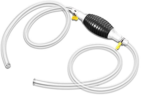 Enkomy Hand Pump, Hand Fuel Pump, Multifunctional Liquid Vacuum, Car Fuel Tank Vacuum Cleaner for Water, Petrol, Diesel