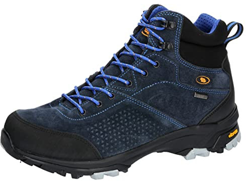Brütting Unisex Mount Brady High Traillaufschuhe, Marine/blau/orange, 42 EU