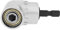 1/4 pulgadas 105 Grados Extensión Hexagonal Broca Adaptador de Taladro 90 Grados ángulo Recto para Destornillador Adaptador de Taladro Adaptador de ángulo de 105 Grados