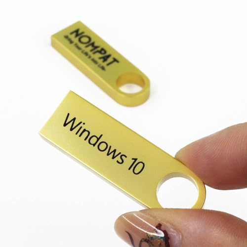 NomPat 16GB Bootable USB 3.0 - System Repair, Recovery & Reinstall Tool Compatible with Windows 10- UEFI | Legacy Support - No Key Included