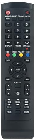 ALLIMITY Telecomando Sostituzione adatta per AKAI UHD Smart TV AKTV4029 SMART, AKTV5539H UHD SMART, AKTV433 SMART, AKTV3222T SMART, AKTV3228 SMART, AKTV3227H, AKTV3228H, AKTV4328H