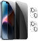 GXAYZ 【2+2 pièces Verre Trempé Protection Écran Anti-Espion pour iPhone 14,Film de Protection en Verre Trempé, Anti-Espion,Dureté 9H