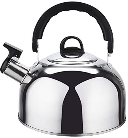 LeGDOr Kettle Dispenser Teapot Whistling Coffee Pot Stainless Steel Whistle Pot Tea Pot Warmer Whistling Water Boiler Stainless Steel Water Bottle Instant Gas Water Heater Travel