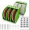 Professional Sanding Discs Storage Boxs - 6 Box Set for Efficient Organization, Offset Snap-On Connection, Grit Classification, Space-Saving Design and Versatile Application