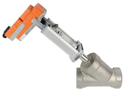 Elektrisches Eckventil-Steuerventil, Ventilkörper aus Edelstahl (Color : DN25)