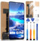 TFT pour Xiaomi Redmi Note 13 Pro 5G LCD écran pour Redmi Note 13 Pro 5G 2312DRA50C Écran Tactile Digitazer Full Assembly Remplacement Écran avec Réparation Kit (Noir, 6,67)