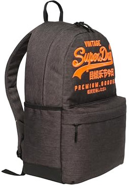 Superdry Damen Heritage Montana Rucksack Grau Meliert 1SIZE