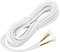 ZJchao Câble en Cuivre à 4 Conducteurs de 25 M pour Système de Visiophone, Câble en Cuivre Souple, fabriqué en Cuivre, Coque Isolante en PVC Blanc pour la sécurité, Connecteur de Câble