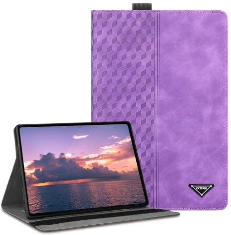 CXTCASE Coque pour Honor Pad 8 12.0 2022, Tablette Housse de Protection,Cuir PU Étui Case pour Honor Pad 8, Violet