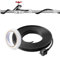VEVOR Cable Calefactor Autorregulable para Tuberías 5,5 m y 16,4 W/m Cinta Calefactora para Tuberías, Descongelación de Nieve en Tejados, Protección contra Congelación de Canalones y Tuberías