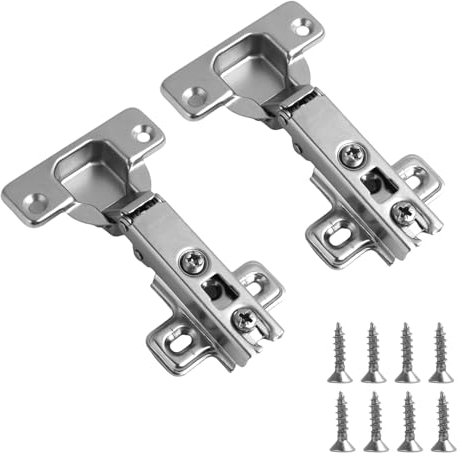 2 Piezas 35mm 110° Bisagras para Puertas de Cocina de, Bisagras puertas cocina, Bisagras puertas madera, Resistentes a la Corrosión, Adecuadas para Armarios de Cocina, Dormitorio y Muebles de