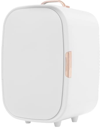 Nevera cosmética de 12 litros, mini nevera de belleza, con 2 separadores, tecnología de semiconductores, refrigeración, calefacción, 4 – 60 °C, 20 dB, silencioso, para cuidado de la piel, pintalabios