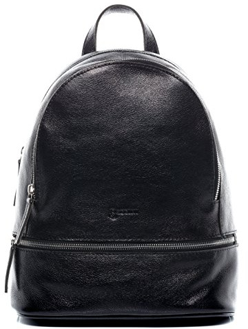 BACCINI großer Ruckack echt Leder - Lederrucksack DINA - Moderner Daypack für City Stadt Business Damentasche mit Schultergurt - Lederrucksack Damen handgefertigt