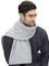 Aran Crafts Irish Soft Cable Knitted Wool Trellis Pattern Scarf (X4840-SGRY)