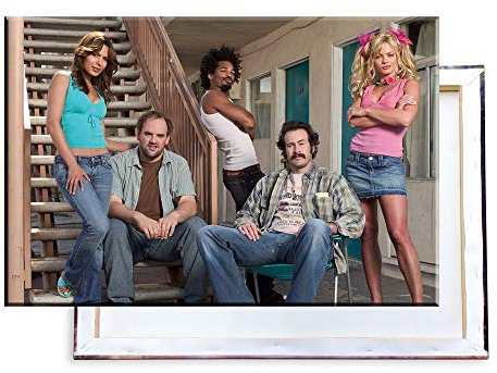 Unified Distribution My Name is Earl - 120x80 cm Kunstdruck auf Leinwand • erstklassige Druckqualität • Dekoration • Wandbild