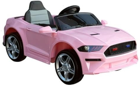 BSD Elektro Kinderauto Elektrisch Ride On Kinderfahrzeug Elektroauto Fernbedienung - Mustang BH-718A - Rosa