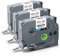 UniPlus 3 Pack Tze 9mm Schriftbänder Kompatibel für Brother TZe-221 TZe 221 Tz221 Tape für Brother PT-H105 PT-H107B PT-210D PT-H200 PT-1000 PT-D400 PT-1010 PT-D600 PT-H100LB Schwarz auf Weiß 9mm x 8m