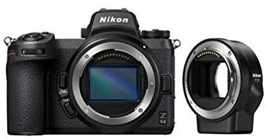 Nikon Z6II Body + FTZ Fotocamera Mirrorless Full Frame, CMOS FX da 24.5 MP, 273 Punti AF, Mirino OLED da 3.690k Punti Quad VGA, 4K, LCD 3.2, Nero, [Nital Card: 4 Anni di Garanzia]