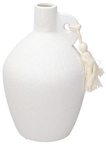 TOGNANA Anfora H 22 Cm Dolomite Bianco LINEA POTTERY