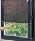 Cortina para Ventana con Ventosa,Estor Enrollable Blackout,Persianas Opaco Ajustables para Hogar,Protección Térmica para Interiores para Ventanas de Techo,Sin Perforaciones（W40xL60cm/16x24in）