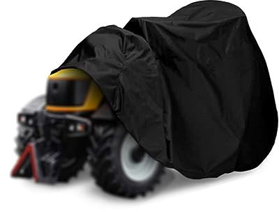 Quad Abdeckplane ATV Abdeckung Große Fahrzeug Abdeckung Schutz Cover Wasserdicht Staubdicht Staub Regen UV Schutz Oxford Stoff Motorradplane für Outdoor Indoor Offroad-Fahrzeugabdeckung Zubehör