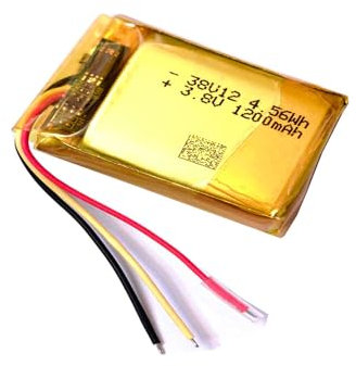 AOLIKES 3,8 V 1200 mAh Wiederaufladbarer FT112831 Akku Ersatz für Skullcandy Crusher EVO/Crusher Over ANC/ANC 2 Kopfhörer Batterie-wechsel