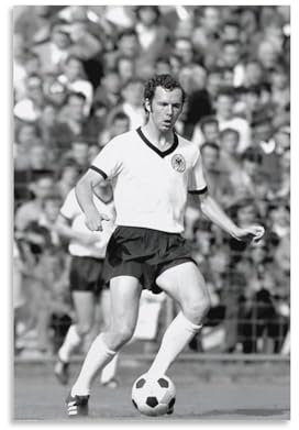 DAGUYS Kunstdruck mit legendären Fußballspielern Franz Beckenbauer, 11 Kunstwerke, Poster, Wandkunst, Gemälde, Leinwanddekoration, Heimposter, 50 x 75 cm