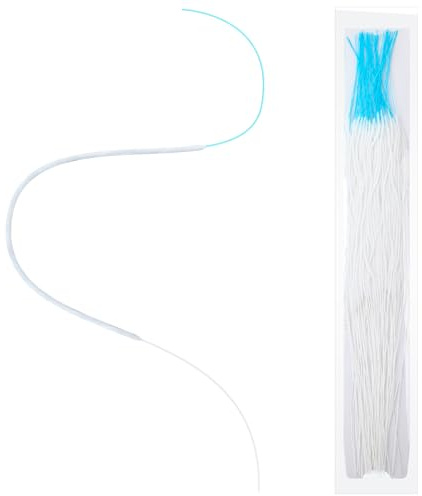 200 Count Hearing Aid Cleaning Kit Ready-to-Use Strands | Gentle & Effective Hearing Aid Cleaning Brush Thread-Fine Instrument Cleaners, Earbud Cleaner, Hearings Aids Accessories