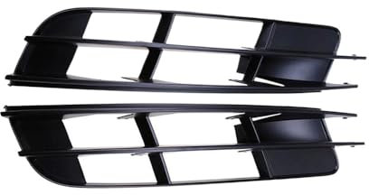 Kühlergrill Auto 4L0807681 4L0807682 Nebelscheinwerfergitter Auto Front Lower Bumper Cover Grille Kunststoff Schwarz Für Audi Q7 2007-2009 Frontgrill