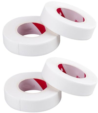 WeddHuis 4 Rollen Wimpern Tape Wimpernverlängerung Band Wimpern Klebeband Isolations Micropore Lash Tape Wimpernband für Wimpernverlängerung